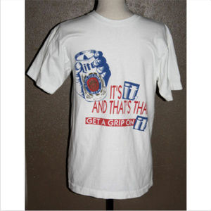 90s Miller Lite Beer Mens Small TShirt Slogan